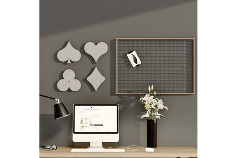 ENZO İSKAMBİL SEMBOLLERİ BETON DUVAR DEKORU SETİ