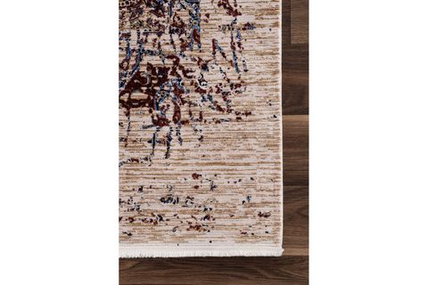 KOZA NOSTALGİA BEJ BORDO SALON HALISI A3009B, 100X200