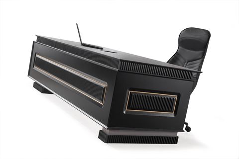 KUMSAL BETA KABLOSUZ ŞARJLI OFİS ÇALIŞMA MASASI, ANTRASİT