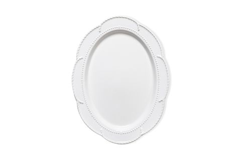 THE MİA GRANDE SERVİS TABAĞI BEYAZ 41X31 CM GRD0012
