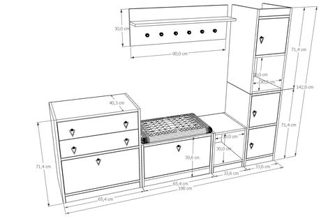 BK CONCEPT AYAKKABILIK, 5 KAPAKLI, KBR-AYK-1020