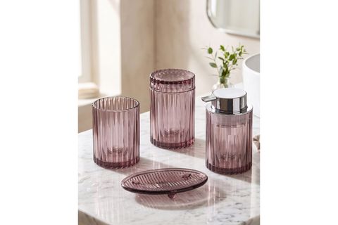 THE MİA VİNKA BANYO SETİ, 4 PARÇA, MOR, 300 ML