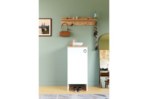 KABİ TEK KAPAKLI ÇOK AMAÇLI DOLAP, BEYAZ