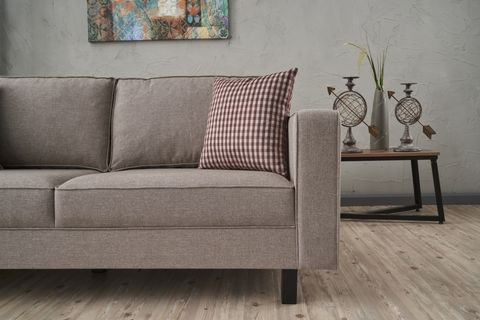 KALE SERİSİ İKİLİ KOLTUK, KETEN, KREM