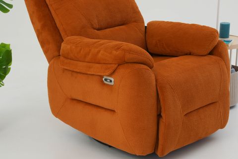 LONDON ELEKTRİKLİ SALLANIR TV KOLTUĞU, KİREMİT