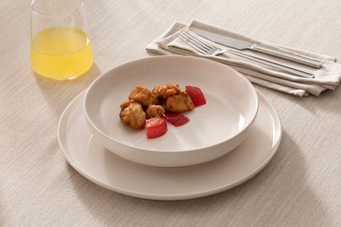 KİTCHEN ESSENTİALS STONEWARE ÇUKUR YEMEK TABAĞI 21 CM, BEJ