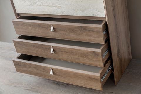 MADERA YATAK ODASI TAKIMI, AHŞAP KAPAKLI