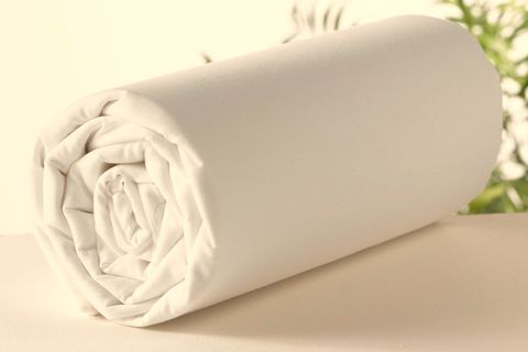 MAKİ HOME ÇİFT KİŞİLİK LASTİKLİ ÇARŞAF VE YASTIK KILIFI SETİ, EKRU, 160X200, 50X70