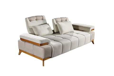 KYBELE ÜÇLÜ KOLTUK KREM