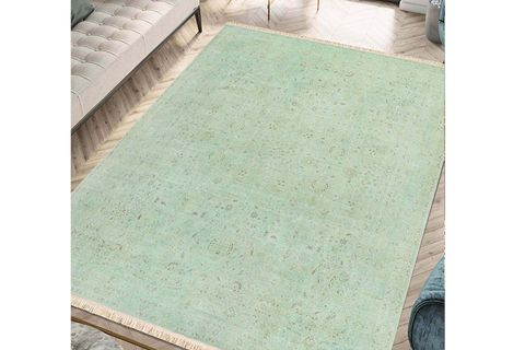 YEŞİL VİNTAGE KİLİM DOKUMA TABAN HALI, 316 YNG, 100X150 CM