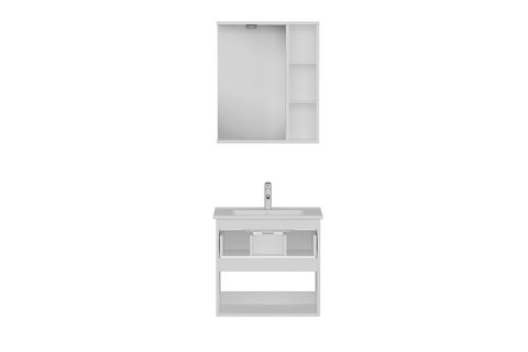 NİKA BANYO DOLABI 65CM AS2K1Ç 1K1A ETJ BEYAZ