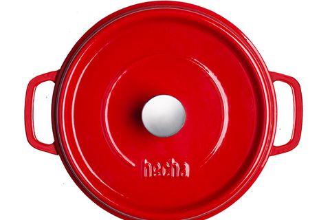 HECHA 20 CM DÖKÜM TENCERE KIRMIZI