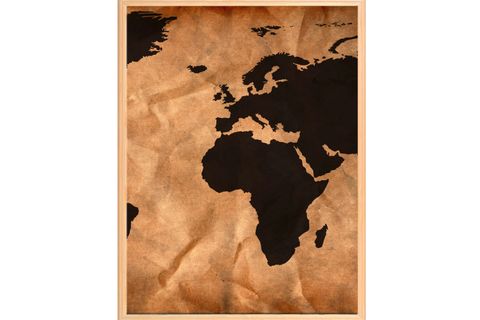 VINTAGE WORLD TABLO SETİ, 50X70