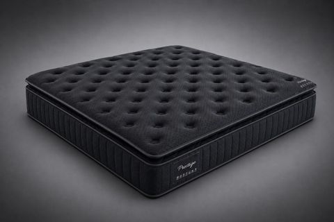 PRESTİJ TORBA YAYLI SİSTEM 32 CM PEDLİ YATAK, SİYAH, 140X200