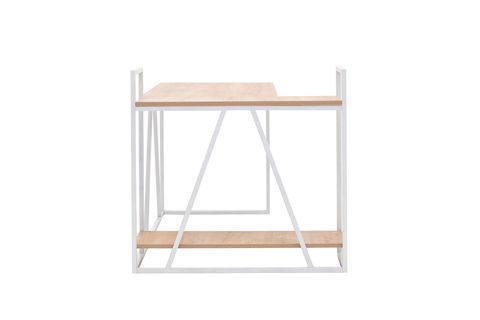 LİSSA KÖŞE ÇALIŞMA MASASI, SAFİR MEŞE BEYAZ