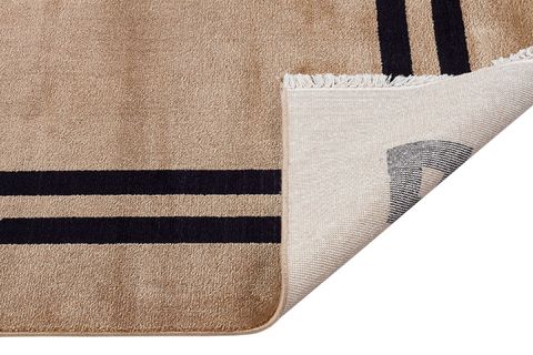 MAVERA BEJ SİYAH MAKİNE HALI 200X290