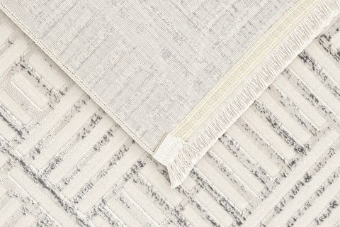 SUR MAKİNE HALISI, GRİ KREM, 355, 200X290