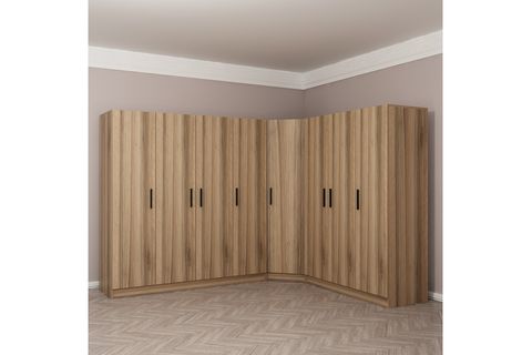 MİNAR KALE GARDIROP 7,  8 KAPAKLI,  190 CM
