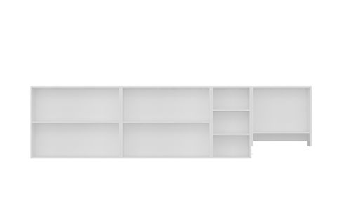 MİNAR 280 CM MUTFAK DOLABI BEYAZ 280-B11-ÜST MODÜL