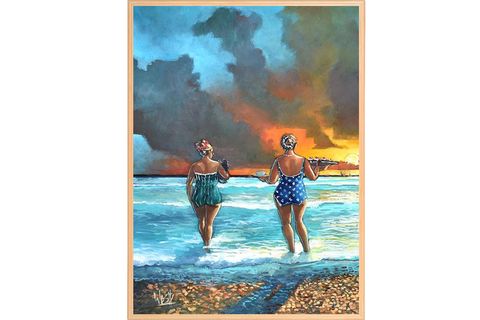 GECENİN RENGİ PANO SET, 50X70