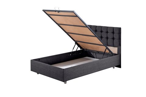 VENEDİK BAZA BAŞLIK LETTO YATAK SETİ, ANTRASİT, 90X200