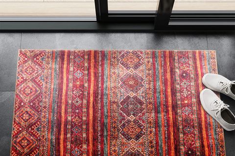 SÜMER  YIKANABİLİR, KATLANABİLİR, ANTİ-ALERJİK HALI, 60X90