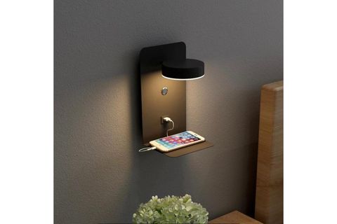 DUO USB ŞARJLI MAFSALLI OYNAR BAŞLIKLI APLİK, SİYAH