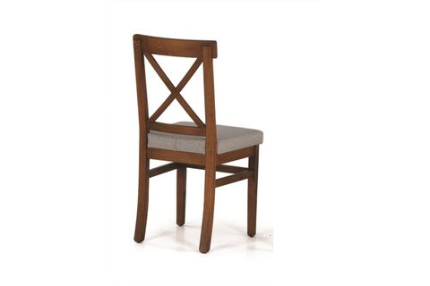 ALZANDO AÇILIR MASA + ÇAPRAZ DÖŞEMELİ SANDALYE, CEVİZ, 125X80