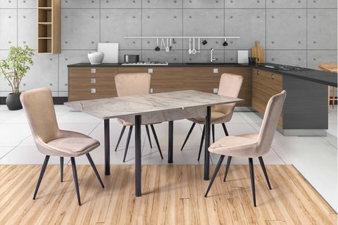 SİCİLYA KARE MUTFAK MASASI, LAGİNA, 85X75