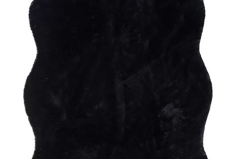 JUNGLE SOFT TOUCH KUZU POST PELUŞ, SİYAH, 90X140