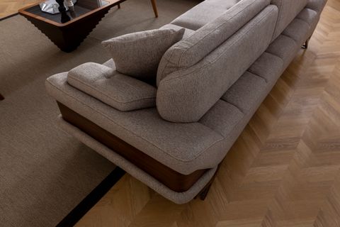 MİLANO ÜÇLÜ KOLTUK, KREM