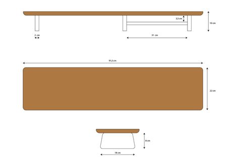 BÜYÜK MONİTÖR STANDI, MEŞE