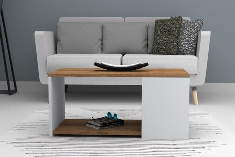 ASTOR SEHPA, CEVİZ BEYAZ, 90 CM