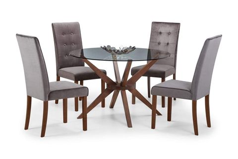 JULİAN YUVARLAK YEMEK MASASI, 120X120