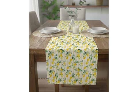 LEMON PAMUKLU MASA RUNNER, 0090 50X150