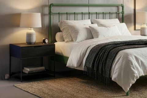 ODİN S METAL KARYOLA, YEŞİL 180X200