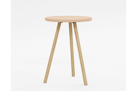 YURİ YUVARLAK YAN SEHPA, CAPPUCCİNO