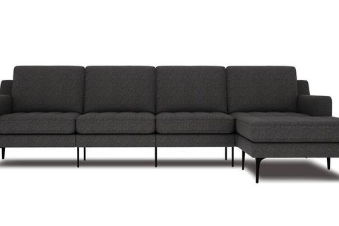 NORMOD ANTRASİT DÖRTLÜ MODÜLER KÖŞE KOLTUK METAL ALTIN AYAK