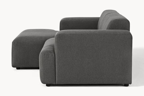 ELSA KETEN MİNİ KÖŞE KOLTUK, SOL KÖŞE, ANTRASİT