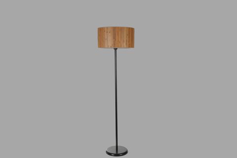 CEDRİC SİYAH LAMBADER, BAMBU SIFIR BİR ABAJURLU