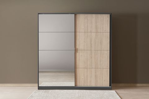 PANNA YATAK ODASI TAKIMI, BAZALI, SÜRGÜ KAPAKLI