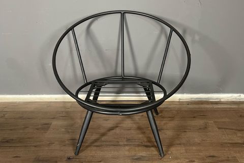 BERTA CONCEPT FLOKİ TEKLİ KOLTUK BERJER, FÜME