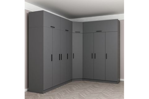 MİNAR KALE GARDIROP 1,  8 KAPAKLI,  190 CM