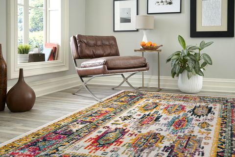 SPRİNG KOLEKSİYONU DOKUMA MAKİNE HALISI, SP1005, DİKDÖRTGEN, 120X180
