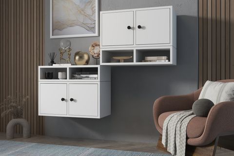 AYDIN KİTAPLIKLI RAF, HVV-DVR-1008