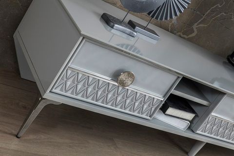 ELİT TV ÜNİTESİ SİS GRİ