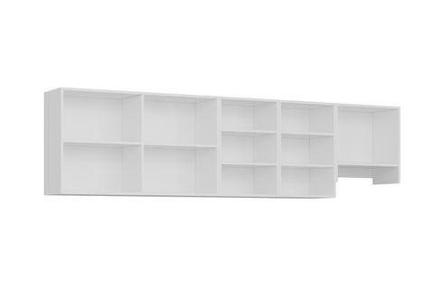 MİNAR 280 CM MUTFAK DOLABI BEYAZ 280-B4-ÜST MODÜL