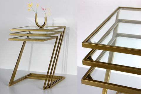 ZOX ZİGON YAN SEHPA, GOLD