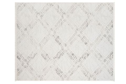 ASPENDOS AKRİLİK DOKUMA MAKİNE HALISI, 100X150, GRİ, 5117