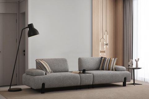 LYON ÜÇLÜ KOLTUK, SEHPALI